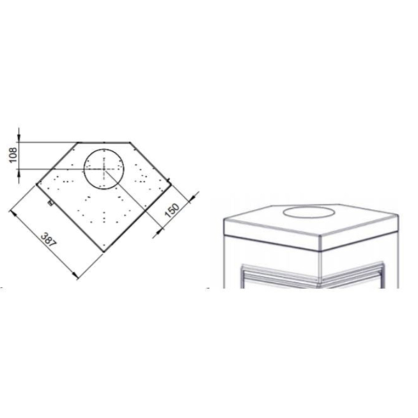 product card nordpeis stalen bovenplaat quadro