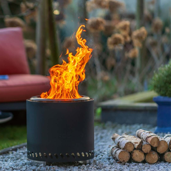 product card redfire volcano vuurhaard groot zwart